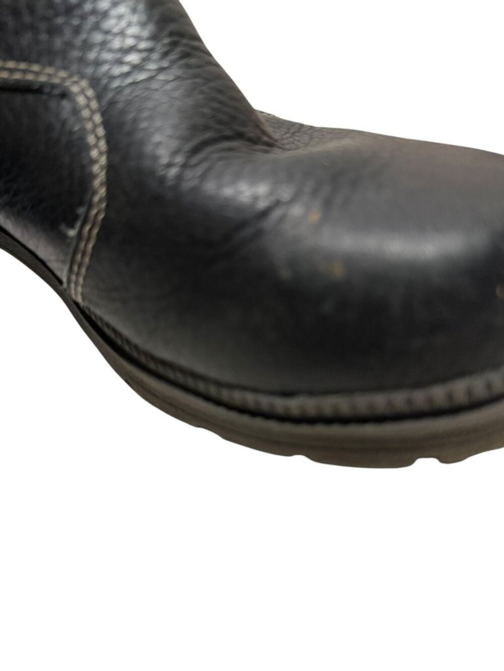 Milwaukee Motorcycle Clothing Co Womens Black Leather Ankle Boots Size 9B MVB237 - Picture 7 of 11